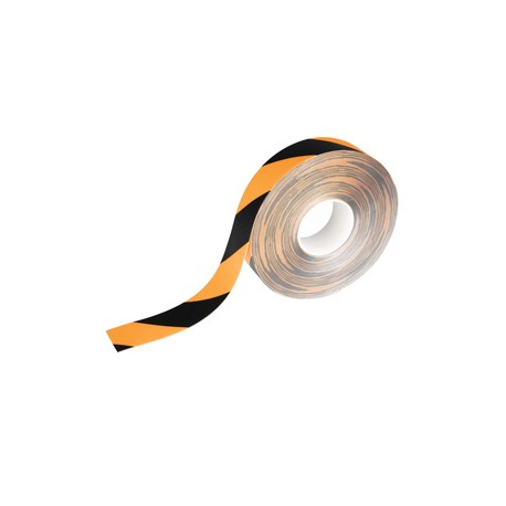 Nastro adesivo DURALINESTRONG 50/05 1043 - rimovibile - 5 cm x 15 m - giallo/nero - Durable