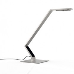 Lampada da tavolo Luctra Linear - 9,5 W - 680 lm - metallo - argento - Luctra