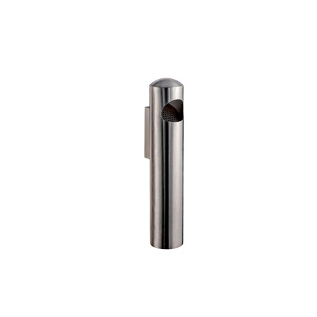 Posacenere murale Birkin - acciaio inox satinato - Medial