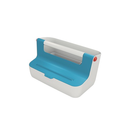 Cassetta portaoggetti con maniglia Cosy - blu - Leitz