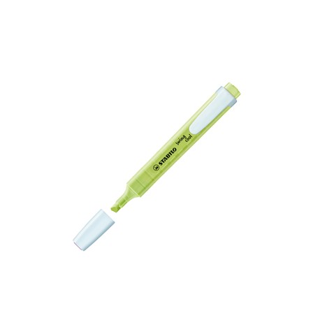 Evidenziatore Swing Cool Pastel - punta a scalpello - tratto 1 - 4 mm - lime 133 - Stabilo