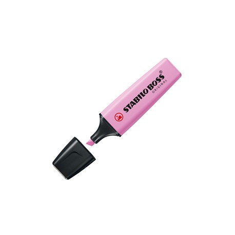 Evidenziatore Stabilo Boss Pastel - tratto 2 - 5 mm - fucsia freddo 158 - Stabilo