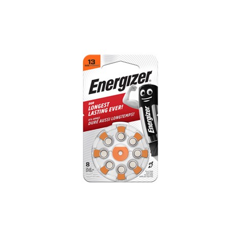 Pila per apparecchi acustici 13 Zinc Air - Energizer - blister 8 pezzi