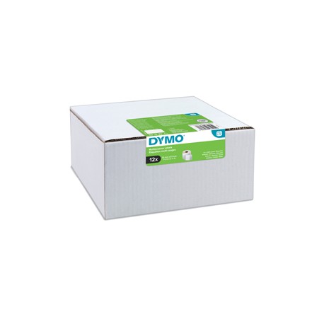 Rotolo 1000 etichette LW 2093095 - 32 x 57 mm - carta - multiuso - bianco - Dymo - value pack 12 pezzi