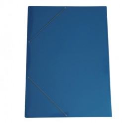 Cartella con elastico 71LD - cartoncino plast. - 70 x 100 cm - azzurro - Cartotecnica del Garda