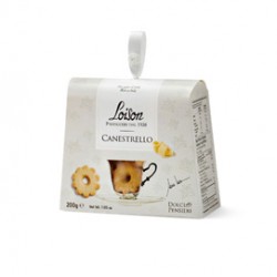 Biscotti al burro Canestrello - in astuccio - 200 gr - Loison