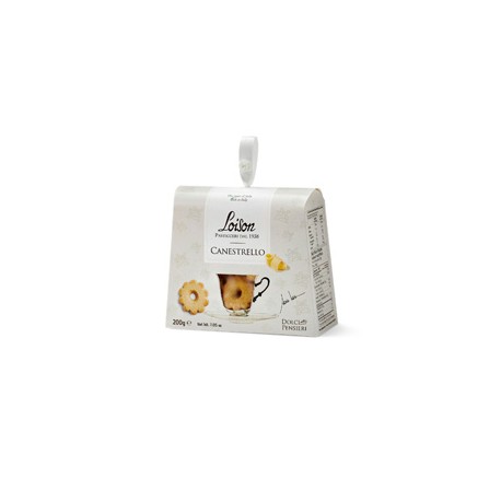 Biscotti al burro Canestrello - in astuccio - 200 gr - Loison