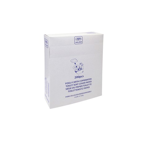 Copriwater rettangolare - in carta - 42 x 37,5 cm - Mar Plast - conf. 200 pezzi