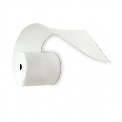 Rotolo per POS e carta di credito - 57 mm x 10 m - 48 gr - diametro esterno 30 mm - senza anima - carta termica BPA free