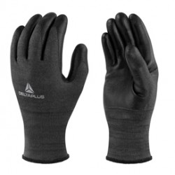 Guanti antitaglio Venicut B05 - maglia deltanocut  antistatica - palmo in poliuretano - taglia 09 - nero - Deltaplus
