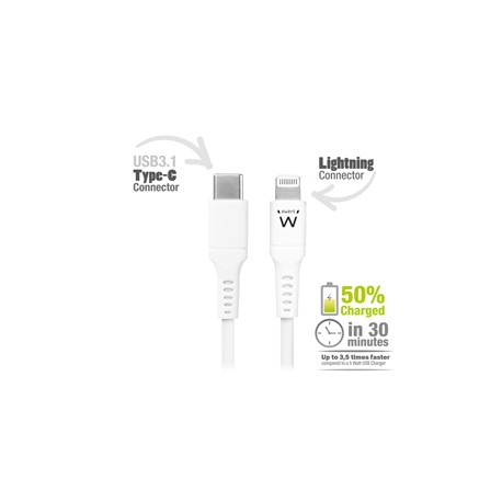 Cavo lightning USB TYPE-C - per smartphone e tablet - 1 mt - Eminent
