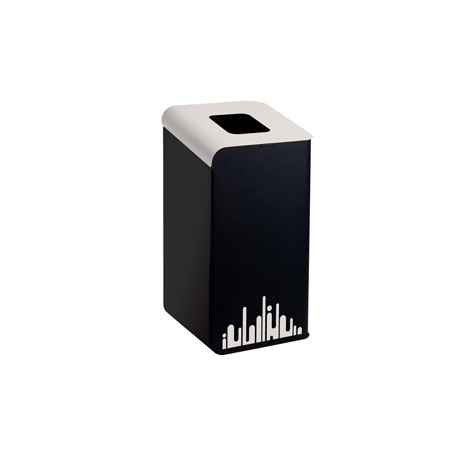 Gettacarte Rubik Evo - per raccolta differenziata - 80 L - bianco - Medial