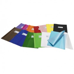 Coprimaxi GreenLine - 21 x 30 cm - PVC - 220 mic - c/alette - lucido - marrone - Colorosa