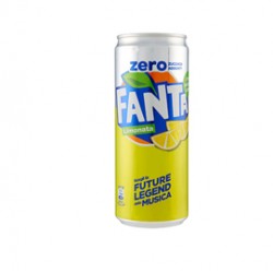 Lattina Fanta Lemon Zero - 33 cl - Fanta