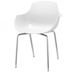 Seduta attesa Goa GO4G - bianco - Unisit