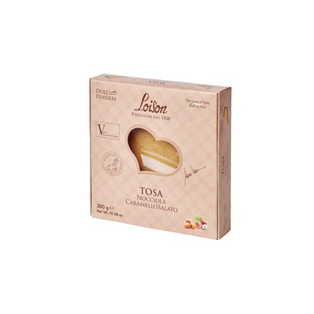 Torta Tosa - nocciola e caramello salato - 300 gr - Loison