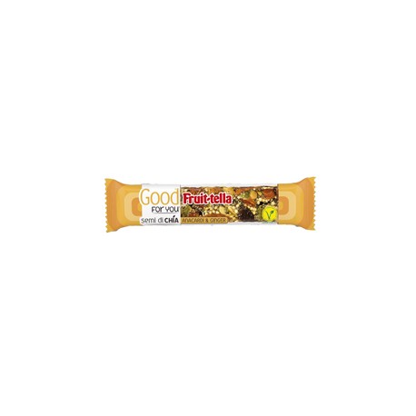 Barretta frutta secca Good For You - anacardi/ginger - 36 gr - Fruit-Tella