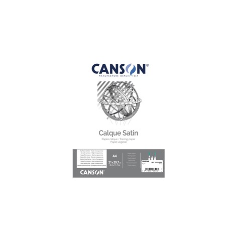 Carta lucida satinata - A4 - 90-95 gr - 250 fogli - Canson