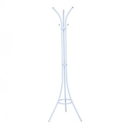 Appendiabiti - 3 supporti - 175 cm - acciaio - bianco - King Collection