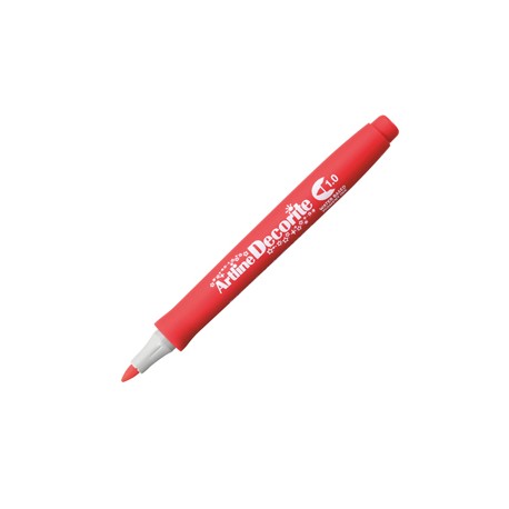 Marcatore Decorite - punta tonda - 1.0 mm - rosso - Artline