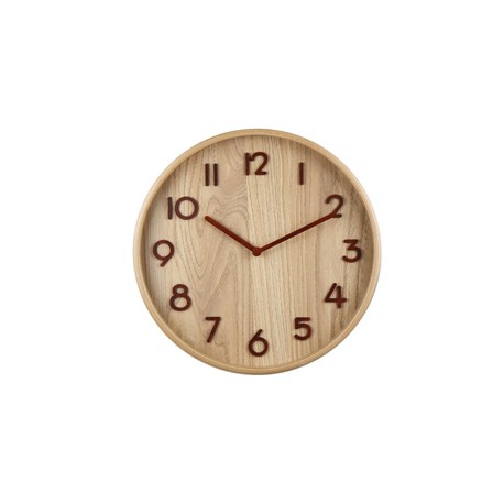 Orologio da parete Wood - ?diametro 32 cm - legno - Methodo