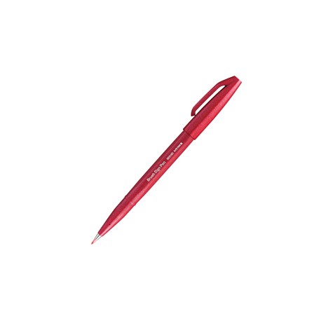 Pennarello Brush Sign Pen - rosso - Pentel