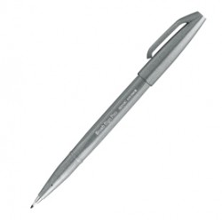 Pennarello Brush Sign Pen - grigio - Pentel