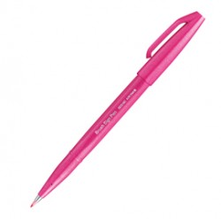 Pennarello Brush Sign Pen - rosa - Pentel