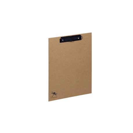 Portablocco Pure - A4 - in cartone - carta kraft - con molla fermafogli - Pagna