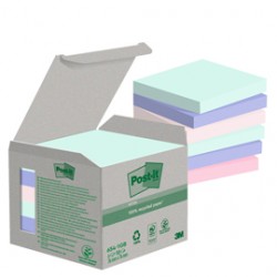 Blocco Post it®  Green - 654-1GB - 76 x 76 mm - natural - 100 fogli - Post it® - conf. 6 pezzi