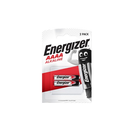 Pila AAAA - 1,5V - LR61 - Max - Energizer - blister 2 pezzi