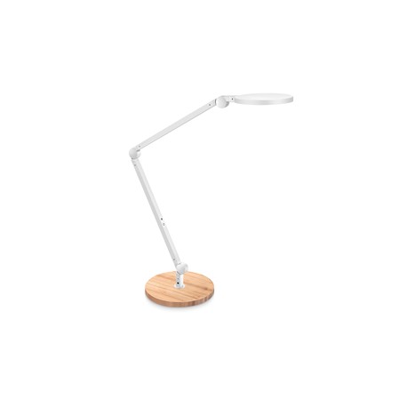 Lampada Giant - a led - con base in legno - bianco - Cep