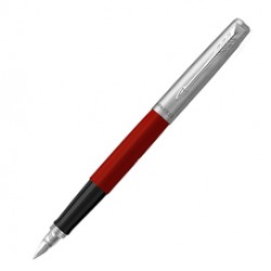 Penna stilografica Jotter Original - punta M - fusto rosso - Parker