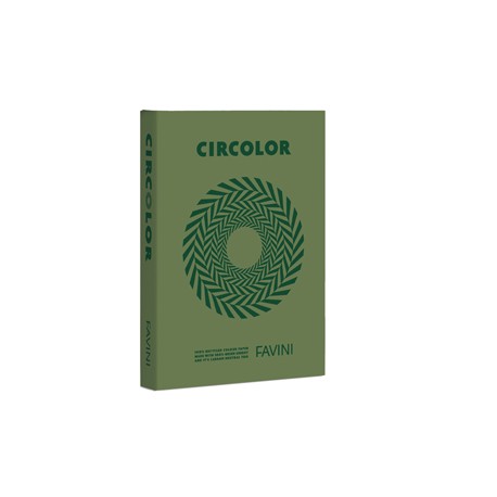 Carta Circolor - A4 - 80 gr - verde - Favini - conf. 500 fogli