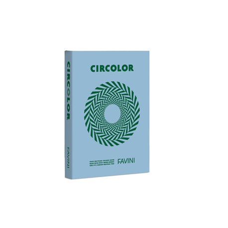 Carta Circolor - A4 - 80 gr - azzurro - Favini - conf. 500 fogli