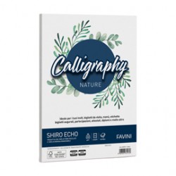 Carta Calligraphy Nature Shiro Eco - A4 - 250 gr - gesso - Favini - conf. 50 fogli