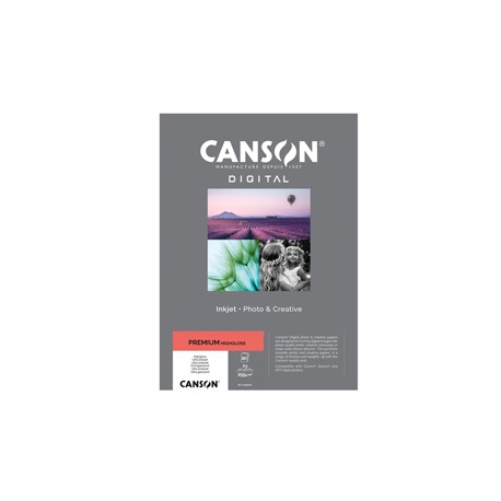 Carta Inkjet Premium - A3 - 255 gr - 20 fogli - lucida - Canson