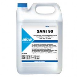 Disinfettante concentrato Sani 90 - battericida - fungicida - 5 L - Alca