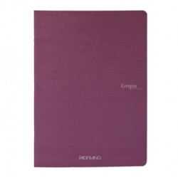 Maxiquaderno Ecoqua original PM - A4  - 5mm - 40 fogli - 90gr - vino - Fabriano