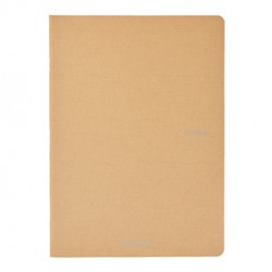 Maxiquaderno Ecoqua original PM - A4  - 1 rigo - 40 fogli - 90gr - bruno - Fabriano