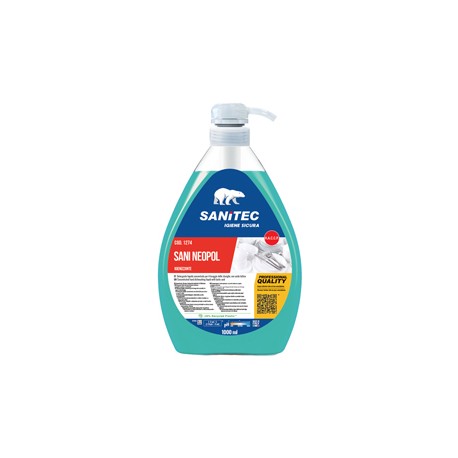 Detergente stoviglie Sani Neopol Piatti - 1 lt - Sanitec