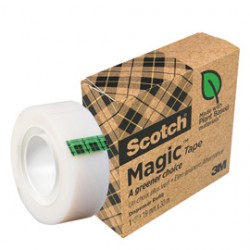 Nastro adesivo Magic 900 - 19 mm x 30 m - acrilico - trasparente - Scotch