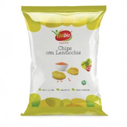 Chips con lenticchie - 35 gr - Vivibio