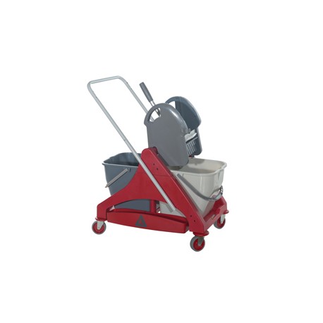 Carrello per pulizie Duo Qo-kart ClassicoTre 30 - 30 L -  42 x 78 x 93 cm - Taxon