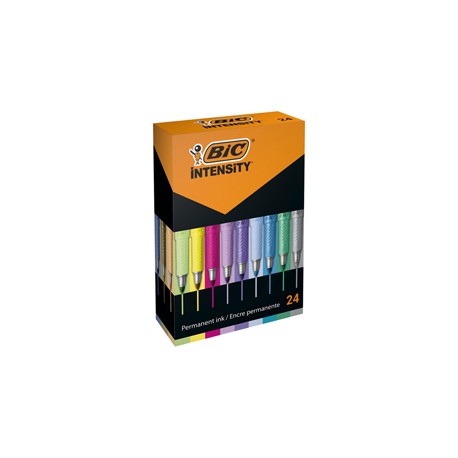 Marcatore Intensity - colori assortiti - BIC - 24 pezzi