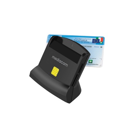 Lettore Smart Card USB 2.0 High Speed - Mediacom