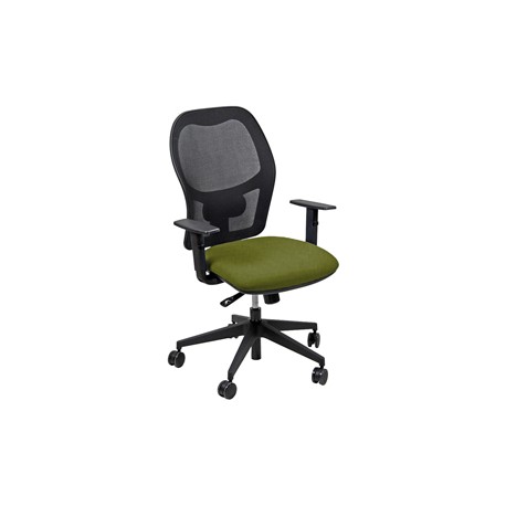 Seduta operativa Hubble HUHU - tessuto Fashion - braccioli regolabili - verde mela - Unisit