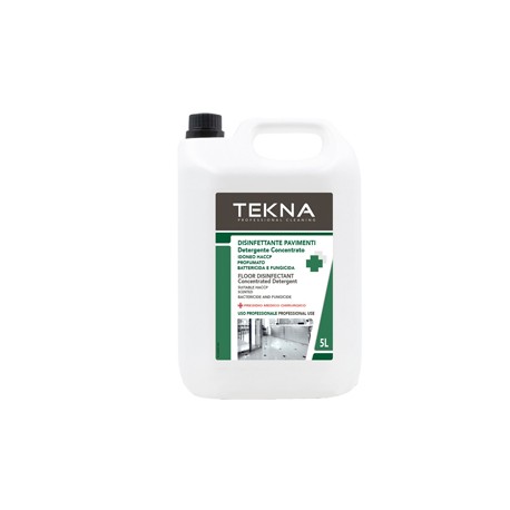 Disinfettante detergente - per pavimenti - concentrato - 5 lt - Tekna