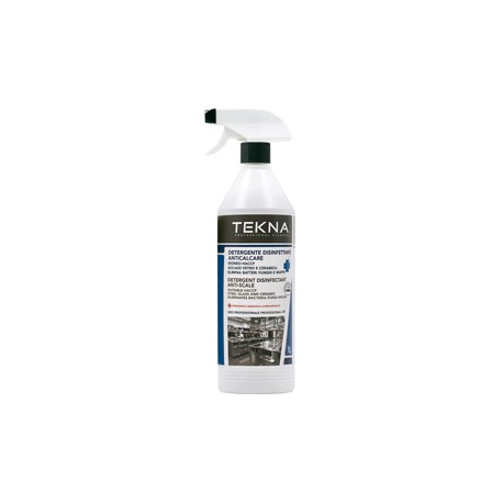 Detergente disinfettante anticalcare - senza profumo - 1 lt - Tekna