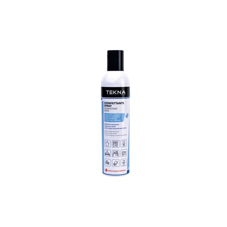 Disinfettante detergente alcolico - senza profumo - 400 ml - Tekna